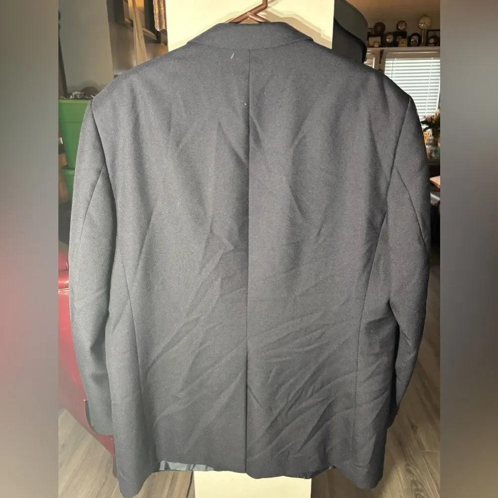 Meeting Street Navy Blue Suit Jacket Sports Coat Size 42R EPC